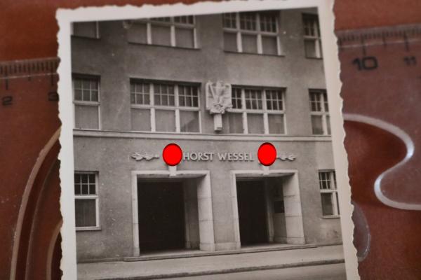 altes Foto - Berlin 1936 - Horst Wessels Gebäude